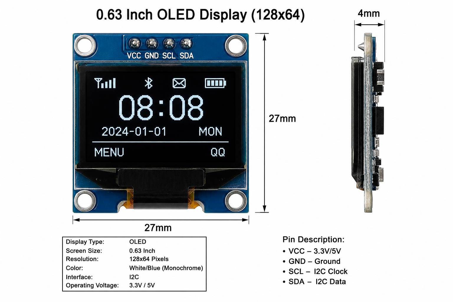 OLED(0.63)